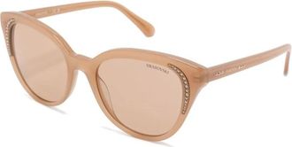 Swarovski Zonnebril - Dames - Zonnebrillen - Oranje - 53 MM - Accessoires