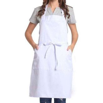 OEM Delantal Ajustable Con Bolsillo Y Tirantes Extralargos Para Hombre Y Mujer, Ideal Para Cocina, Hogar, Restaurante, Cafeter&iacute;a, Cocinar, Hornear Y Jardi