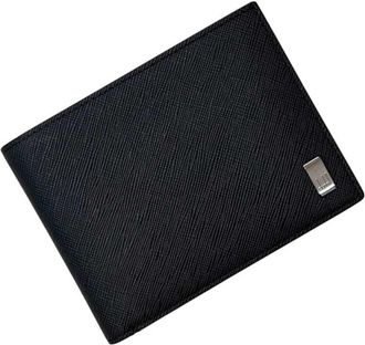 Dunhill Black Leather Wallet (Bi-Fold) (Pre-Owned)