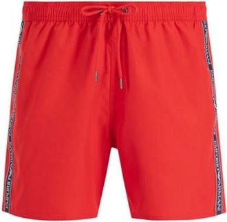 Emporio Armani Rode Strandkleding van Armani - Heren - Strandmode - Rood - L - Badmode