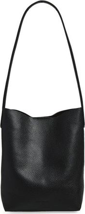 Mansur Gavriel Small Everyday Cabas Leather Tote in Black/black at Nordstrom