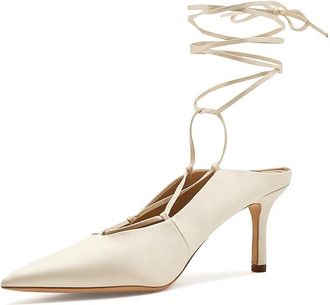 Favorite Daughter Sloan Womens Shoes Ivory : 6.5 M, Leather