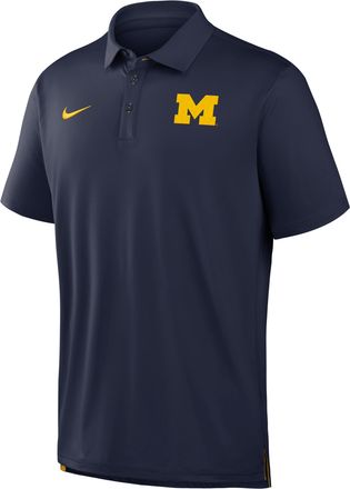 Nike Jordan Mens Michigan Tour Jordan Brand Dri-FIT College Polo in Blue | 0JPFCNAMMWN-KAR