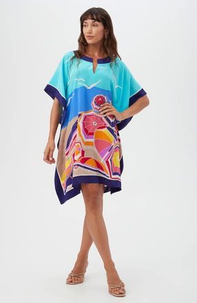 Trina Turk Theodora Caftan Dress in Parapluie at Nordstrom, Size X-Small