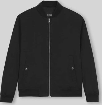 HUGO BOSS Regular Fit Blouson in Black, Gr&ouml;&szlig;e 46