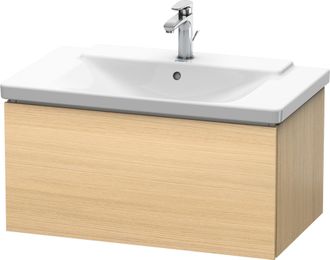 Duravit Duravit L-cube Mueble De Pared, Ancho 820mm, Profundidad 481, 1 Extra&iacute;ble, Se Ajusta A La Medida. Art&iacute;culos 233285, 233385 Y 233485, Color: Roble Medi