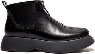 3.1 Phillip Lim Mercer Combatlaarzen - Dames - Enkellaarsjes - Zwart - 40 EU - Schoenen