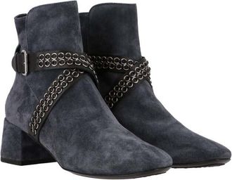 Tod's Womens Blue/Black Wedg, Size 7