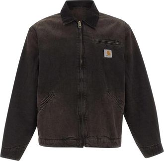 Carhartt Work in Progress Black Shirt Collar Jacket