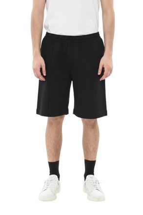 Givenchy Black Elasticated Solid Shorts