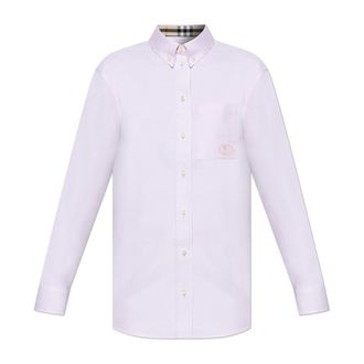 Burberry Shirts, female, Pink, Size: 3XS Letitia Shirt