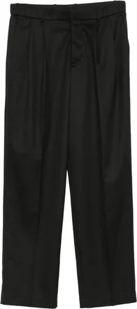 Calvin Klein Pleated Straight-leg Trousers