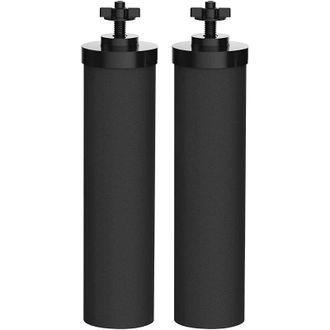 OEM 2 Elementos Filtrantes De Varilla De Carb&oacute;n Bb9-2, Filtraci&oacute;n Por Gravedad, Eliminaci&oacute;n Antibacteriana Del Cloro Residual, Adaptaci&oacute;n Para Metales Pes