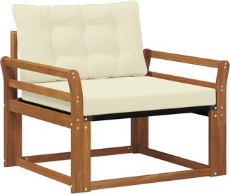 vidaXL Conjunto De Sof&aacute;s De Exterior Natural Vidaxl