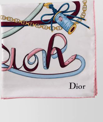 Dior silk scarf