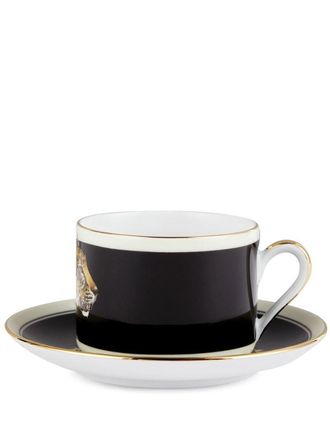 Dolce & Gabbana tiger porcelain tea set - unisex - Porcelain - One Size - Black