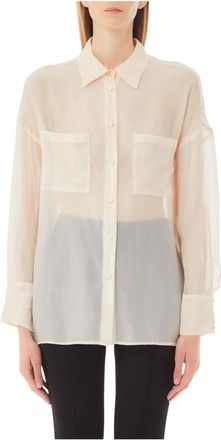 Liu Jo Mujer, Blusas y Camisas, Beige, Talla: S