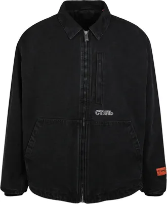 Heron Preston CTNMB Canvas gewatteerde jas