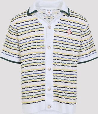 Casablanca Tuck Stitch Shirt