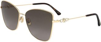 Jimmy Choo London Womens Teso 59Mm Sunglasses