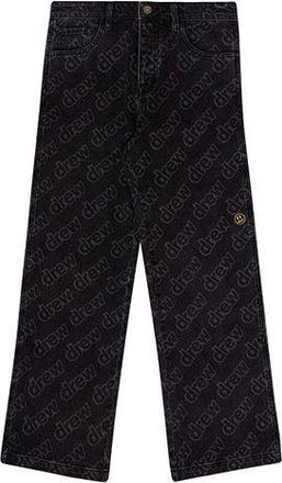Drew House Drew Print Pants Black DR-FW22-521