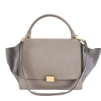 Celine Pre-owned Handbags, female, Beige, Size: ONE SIZE Pre-owned Vintage Handbag