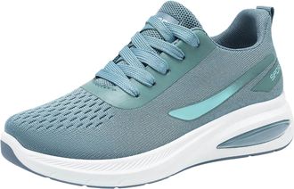 Generic 2026 Running Shoes Fashion Sneakers Breathable Mesh Lace Up Casual Lightweight Comfort Walking Sport (Light Blue, 5.5)