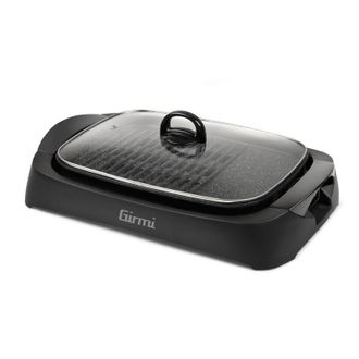 Girmi Bistecchiera Bq90 Xl Con Coperchio 40x30 Cm