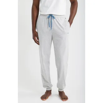BOSS Mix & Match Pajama Pants in Light/pastel Grey at Nordstrom, Size Xx-Large