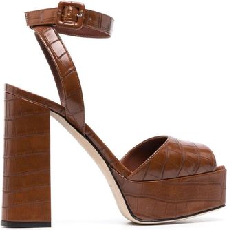Giuseppe Zanotti Tarifa open-toe sandals - women - RDS Product Name: BLACK ORCHID EDP Division: TF (TOM FORD BEAUTY) ALCOHOL DENAT. - 39 - Brown