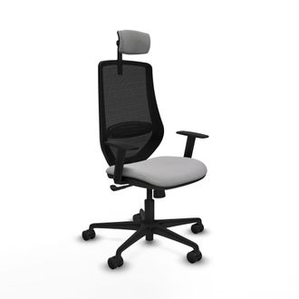 Piqueras y Crespo Silla De Oficina Piqueras Y Crespo D036n2w Gris Claro
