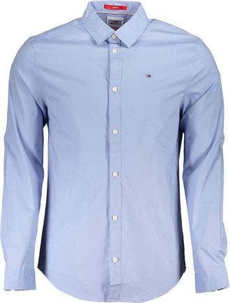 Tommy Hilfiger Azure Cotton Mens Mens Shirt