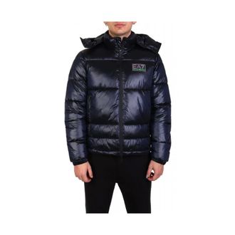 Emporio Armani Emporio Armani Ea7, Heren, Jassen, Blauw, Maat: 2XL