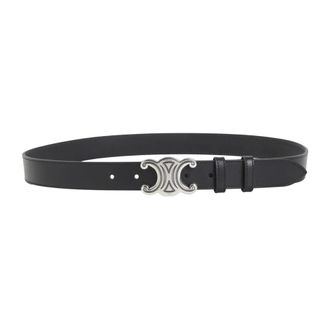 Celine Celine - Grote Helium Riem - Heren - Accessoires - Zwart - Maat: 85 CM