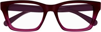 Chlo&eacute; Moderne Rechthoekige Optische Brillen - unisex - Brillen - Rood - ONE Size - Accessoires