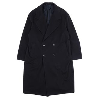 Tagliatore Single-Breasted Jas - Heren - Mantel - Blauw - L - Wol - Jassen