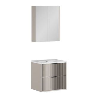 Vicco Conjunto De Muebles De Ba&ntilde;o De 3 Piezas Ruford, Cachemira, 3 Partes, Vicco