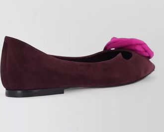 Roger Vivier leather ballet pumps