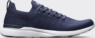 Athletic Propulsion Labs Mens Athletic Propulsion Labs TechLoom Breeze Blue Running Shoes HAWK889