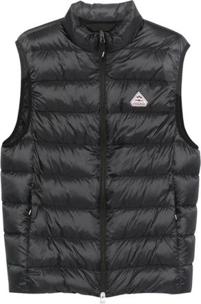Pyrenex Zwarte gewatteerde bodywarmer in zwart - Heren - Bodywarmers - Zwart - 2XL - Jassen