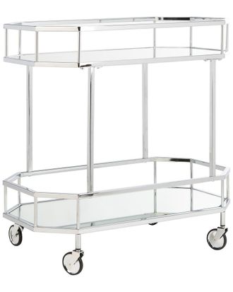 Safavieh Silva 2-Tier Octagon Bar Cart