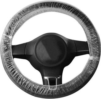 OEM 500 Fundas Transparentes Y Reutilizables Para Volantes De Coche