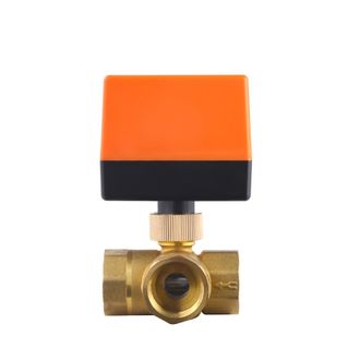 OEM V&aacute;lvula Esf&eacute;rica Motorizada 3 V&iacute;as - Dn25 - Ac 220 V - Para Sistemas Hvac Y Calefacci&oacute;n Por Suelo - 1 Unidad