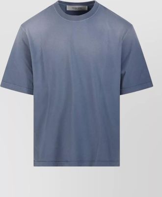 Golden Goose t shirt logo patch crew neck