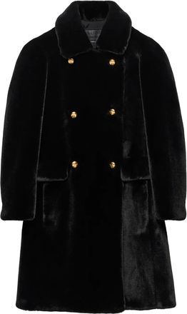 Prada Cappotto Aspen doppiopetto - Nero