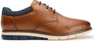 Bugatti Mens Oxford Shoes - Tan Leather - Size UK 10
