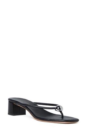 Loeffler Randall Odessa Block Heel Sandal in Black at Nordstrom, Size 10.5