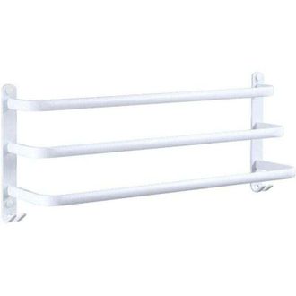 OEM Portasciugamani Da Parete Per Bathno Con Ganci (blanco, 50 Cm)-crezuo