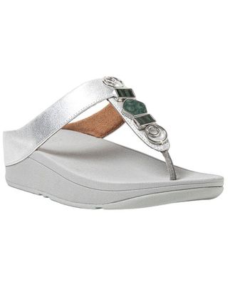 FitFlop FitFlop Jewelstone Leather Sandal