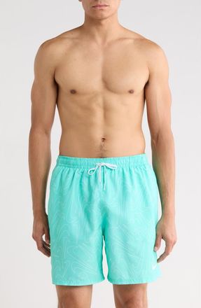 Nike 7-Inch Volley Swim Shorts in Bleached Turq at Nordstrom Rack, Size X-Large
